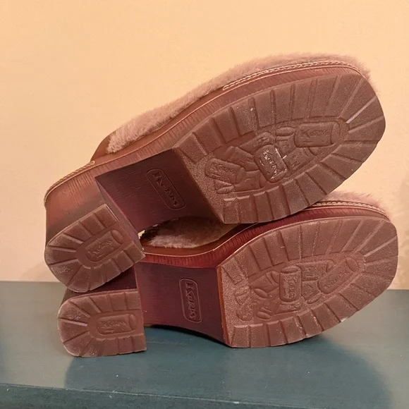 Korks Kork-Ease Lori Faux Fur Clog Mules Slip On - Picture 5 of 6